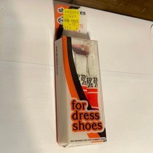 Vintage Mitchellace Shoe Laces For Dress Shoes White New Package 27 Inch